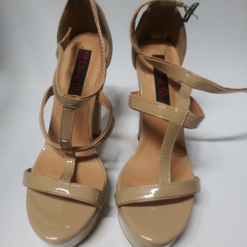 Nude color heels